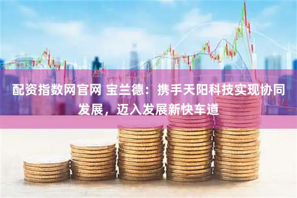 配资指数网官网 宝兰德：携手天阳科技实现协同发展，迈入发展新快车道